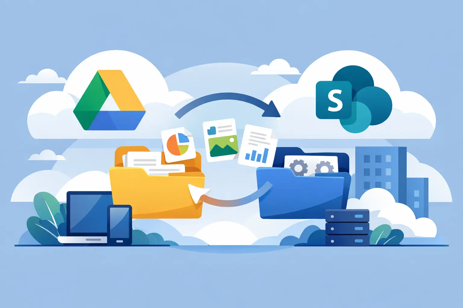 Google Drive to SharePoint Guide