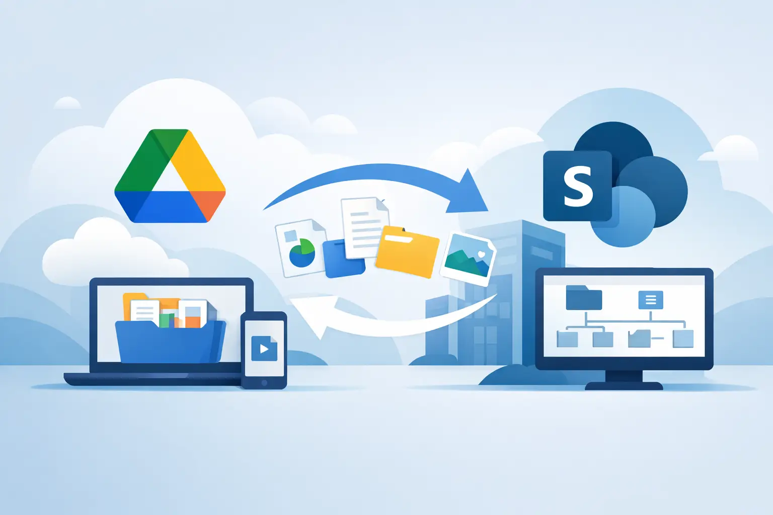 How to Migrate Google Drive to SharePoint