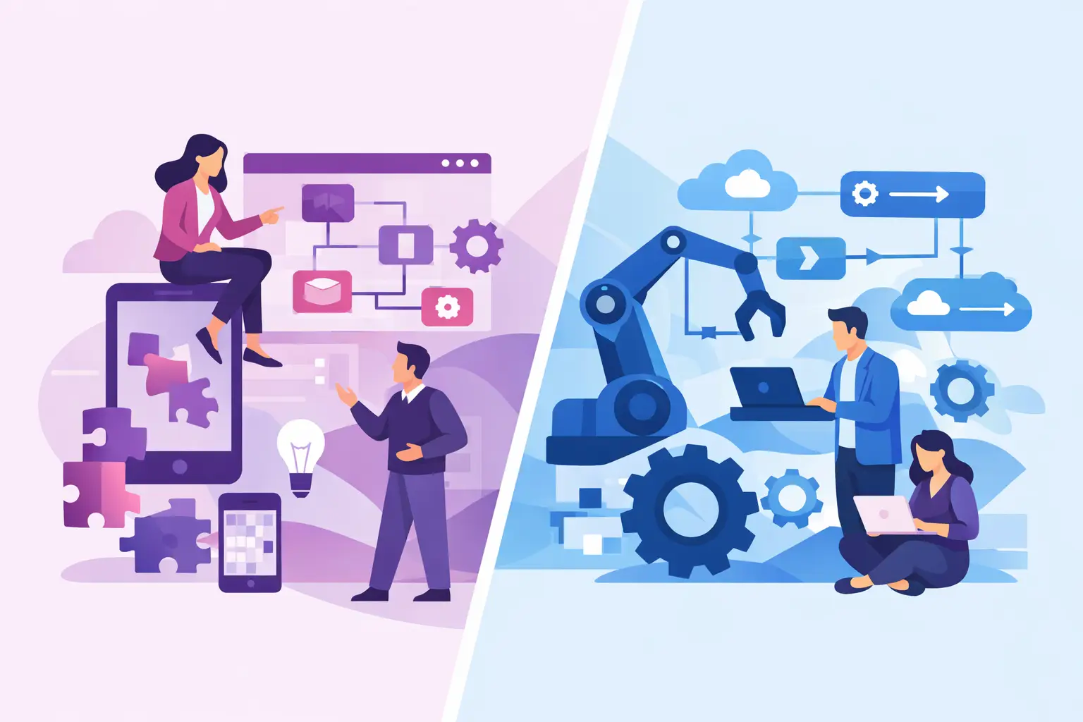 Power Apps vs Power Automate for Your SME